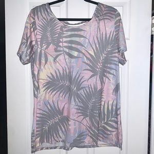 Palm Printed Tshirt